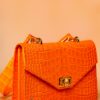 Sac à main TAKI mini - Tangerine Edge