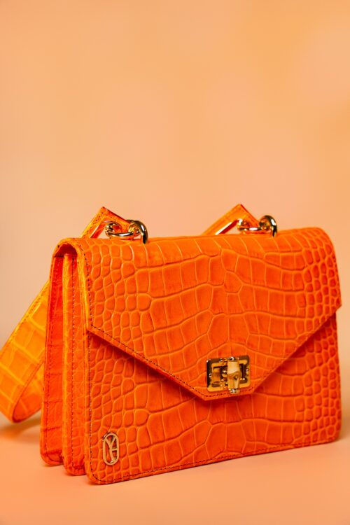 Sac à main TAKI mini - Tangerine Edge