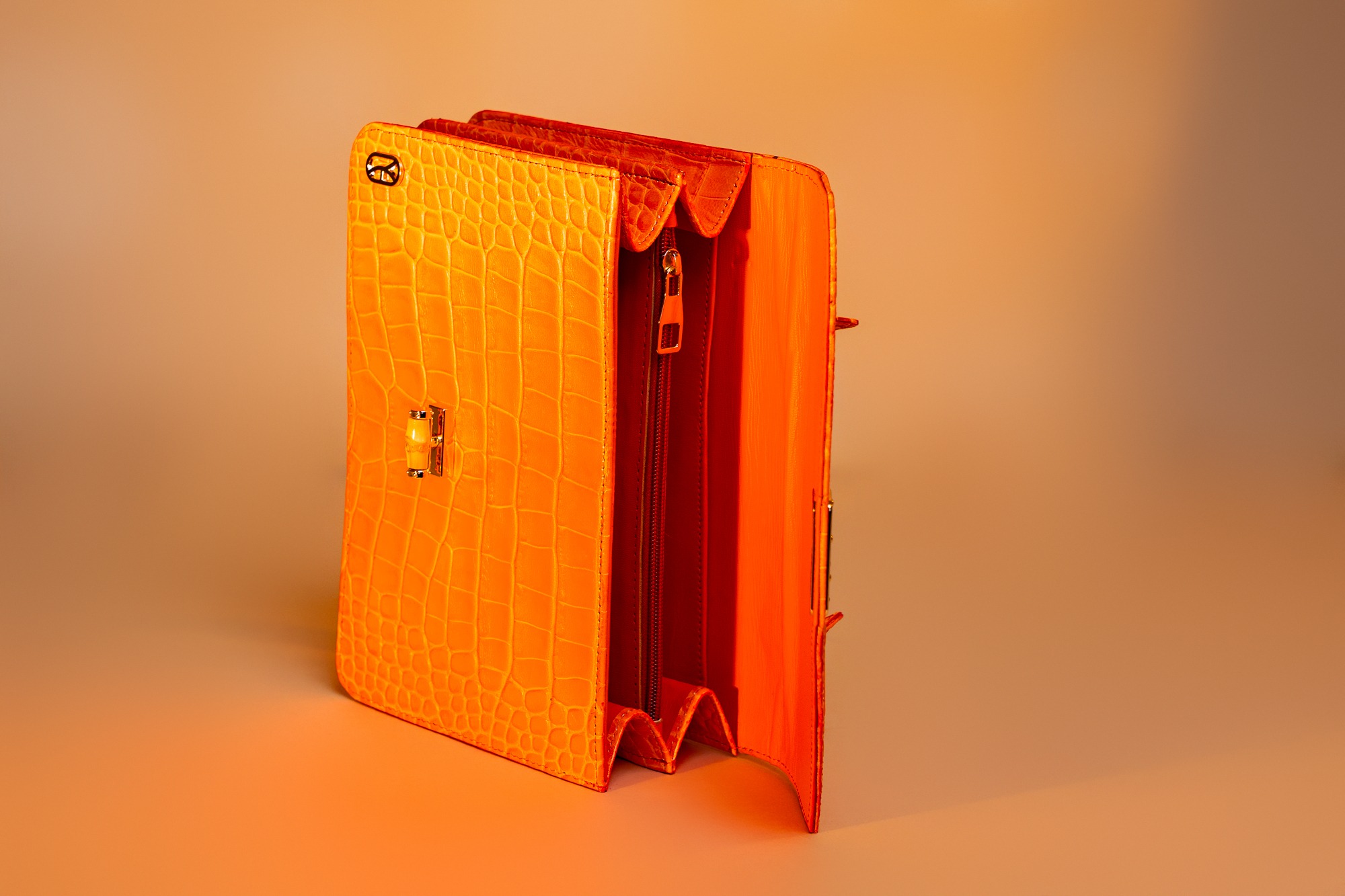 Sac à main TAKI mini - Tangerine Edge