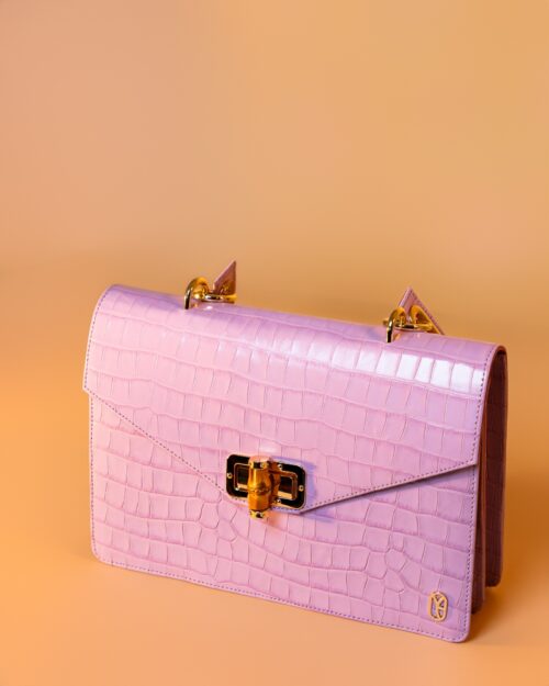 Sac à main TAKI maxi - Lilac Dreamskin