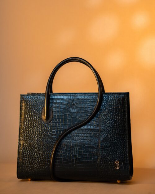 Sac à main Faya maxi - Midnight Emerald