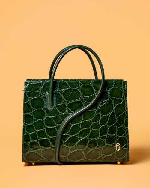 Sac à main Faya maxi - Forest Croc