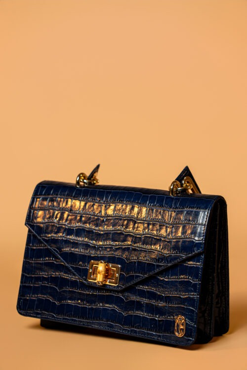 Sac à main TAKI mini - Midnight Croc